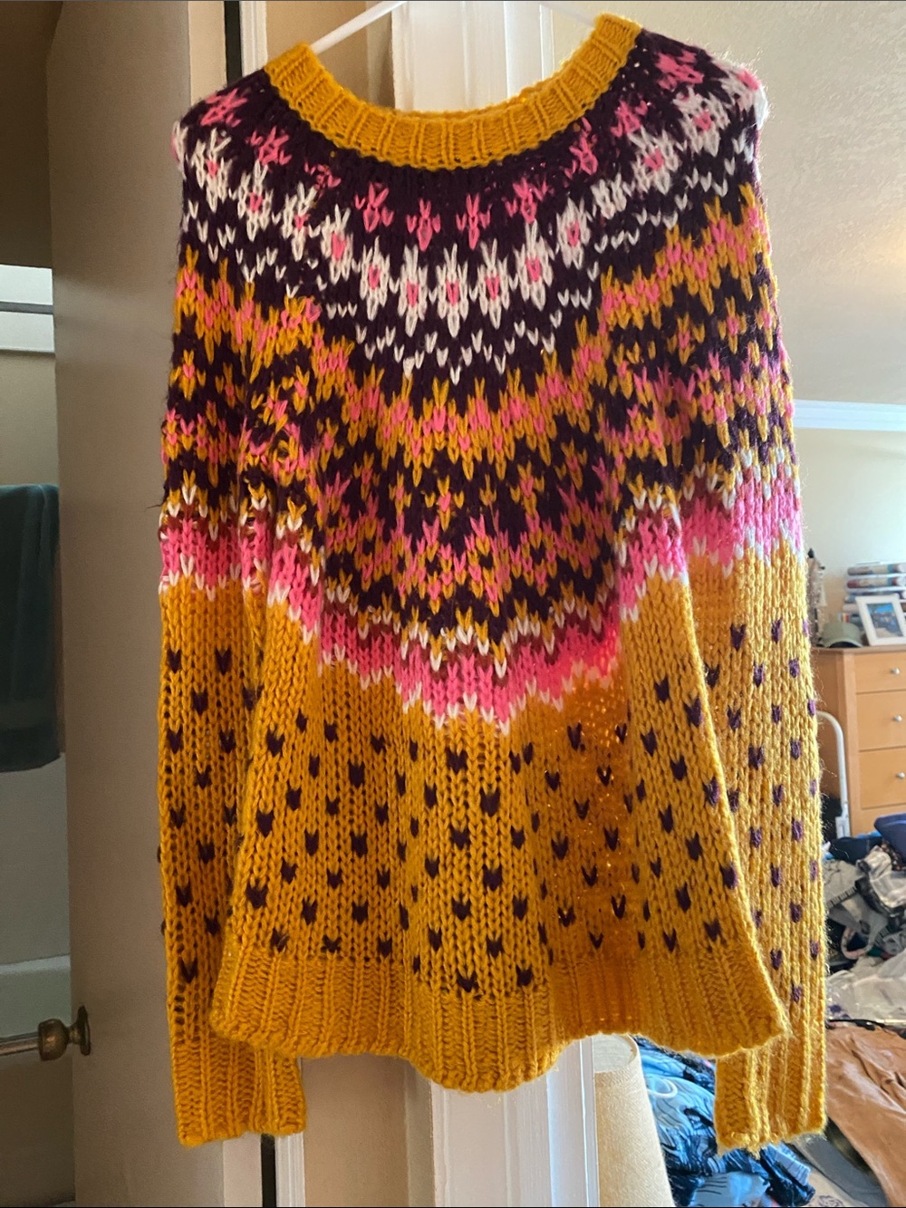 Forever 21 Fairisle cardigan size small